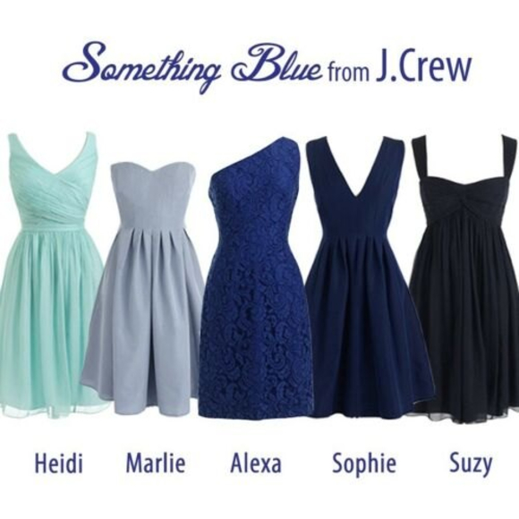 J.CREW Alexa Dress In leavers Lace Navy Size 2 Weddings & Parties Bridesmaid - Picture 3 of 12